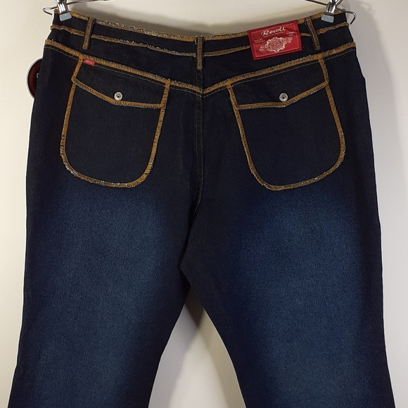 ReVolt Women's Jeans Raw Seams  Size 20 - Picture 4 of 16